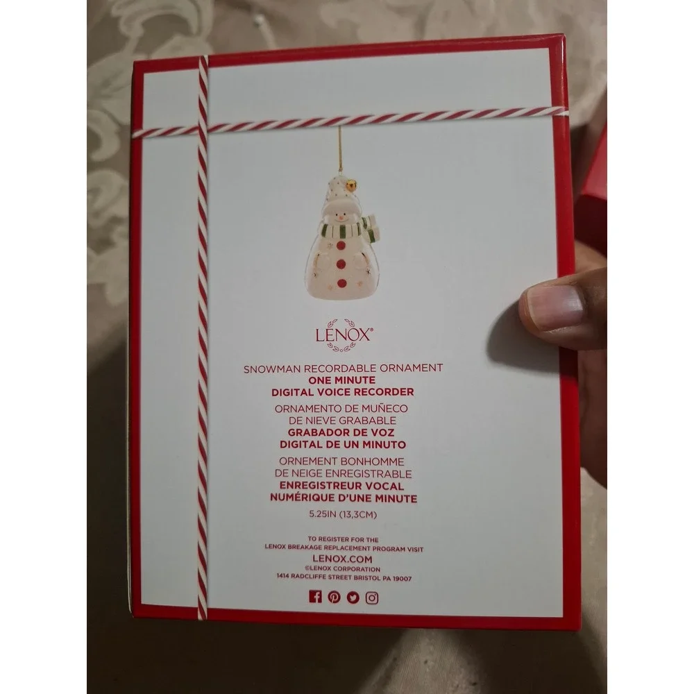 Lenox used recording